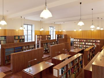 Bibliothèque du CMBV vue d'ensemble